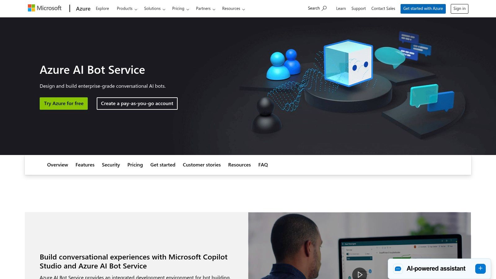 Microsoft Azure AI Bot Service