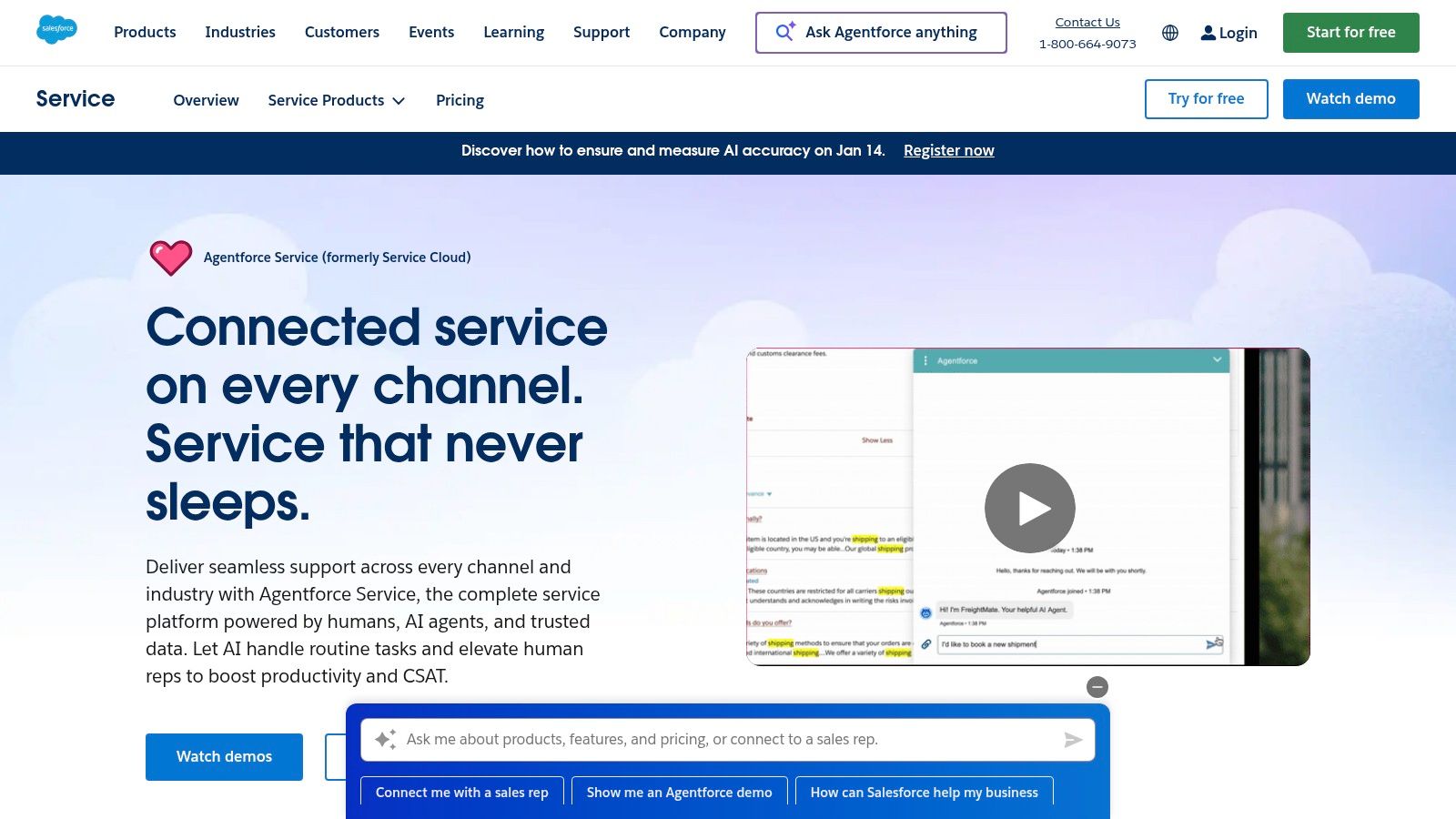 Salesforce Service Cloud