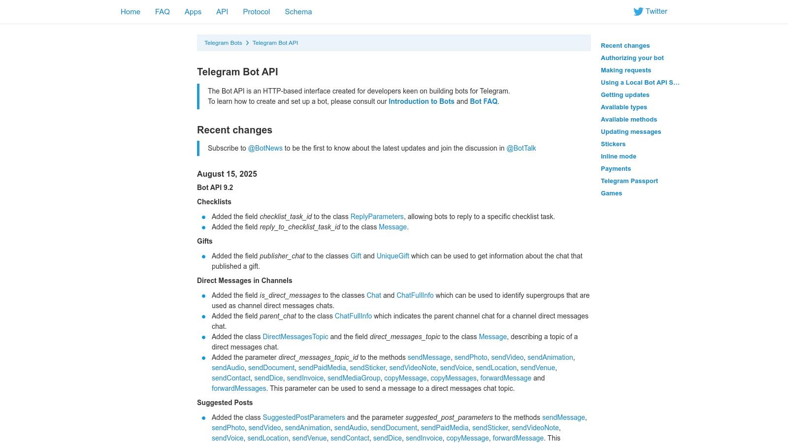 Telegram Bot API