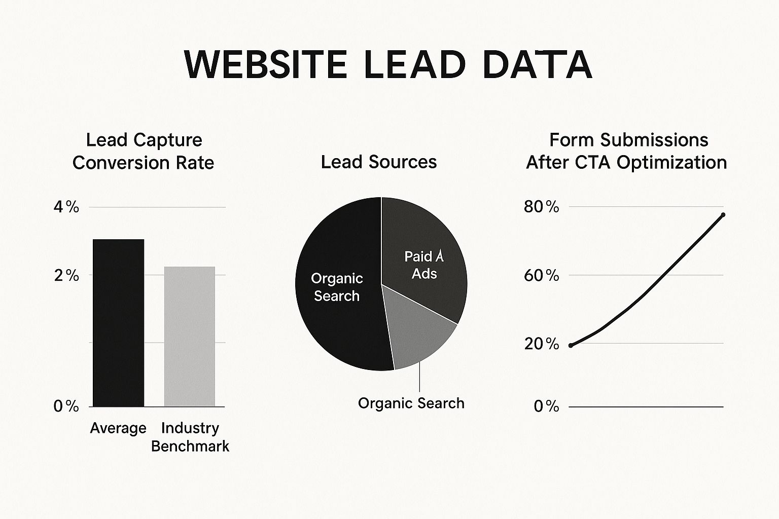 Infographic about how to generate b2b leads