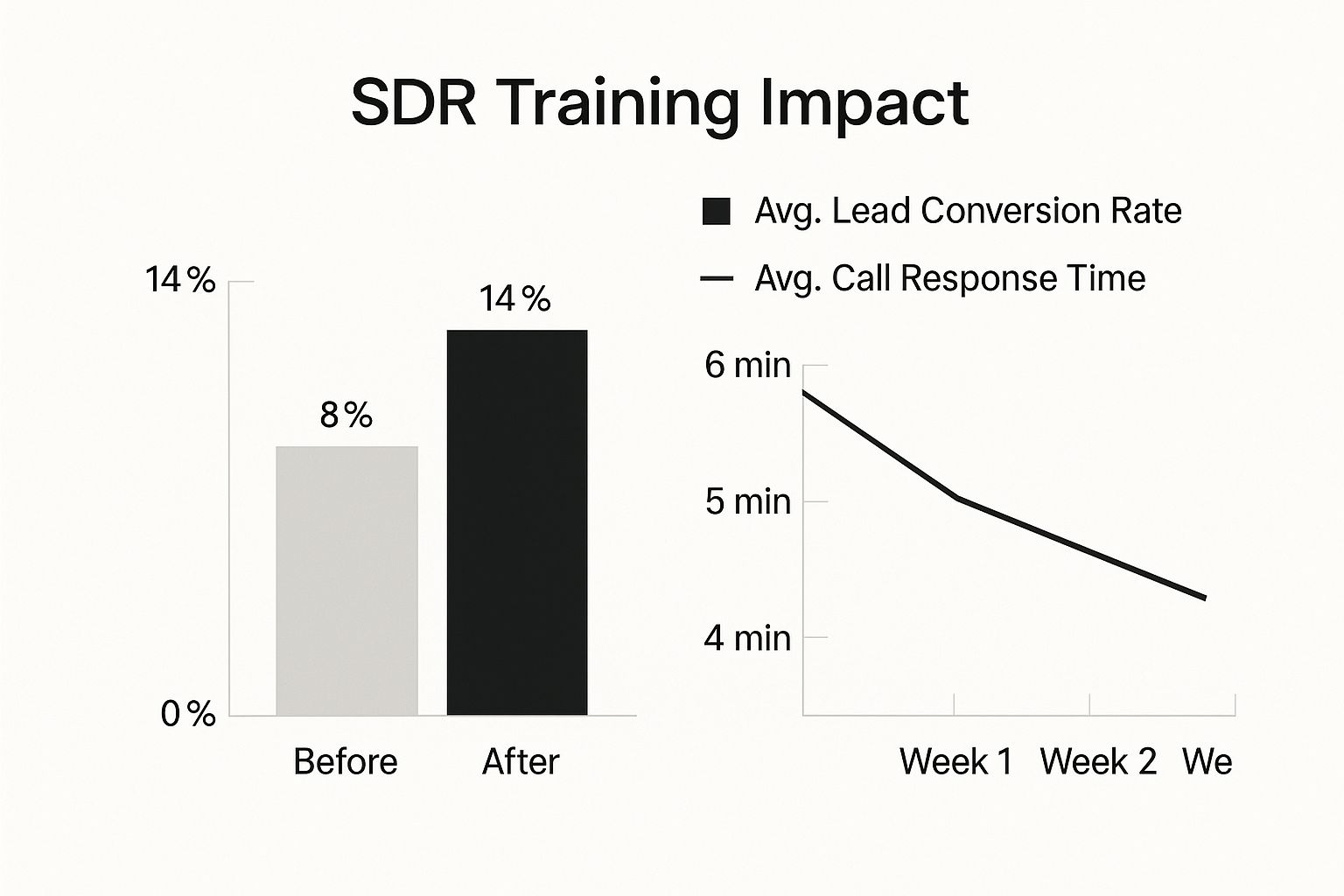 Infographic about sdr training