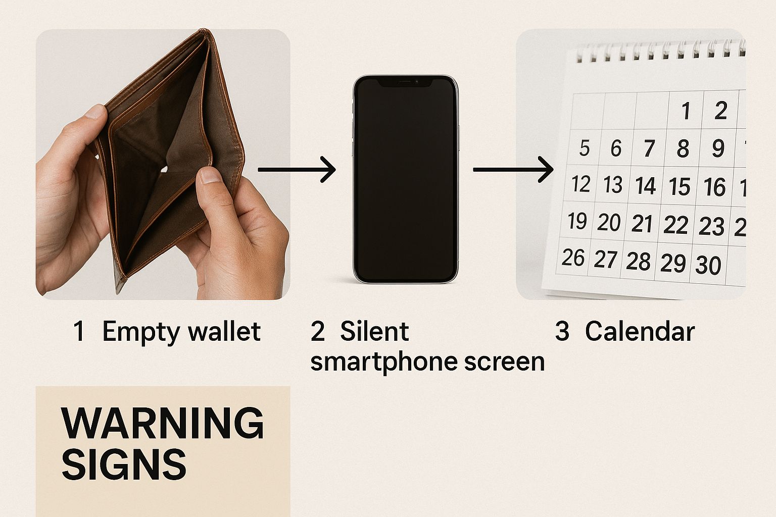 Infographic about when to report someone missing