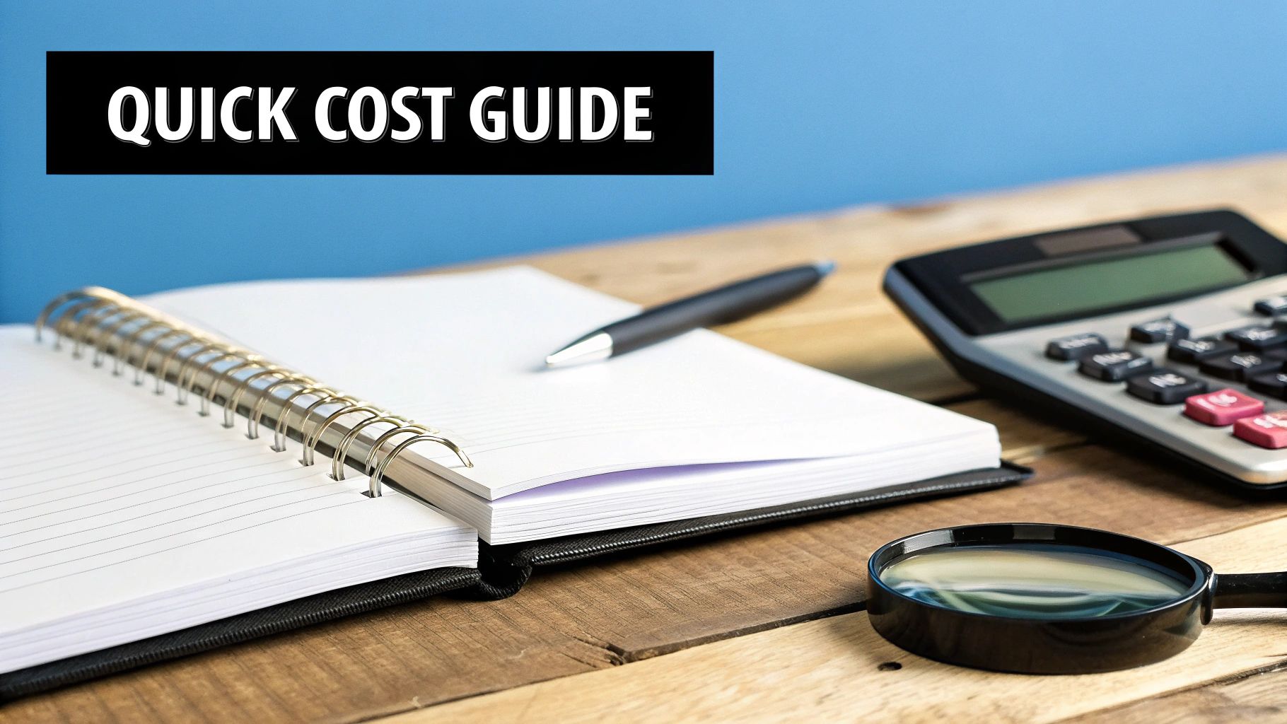 A private investigator reviewing case files and notes at a desk