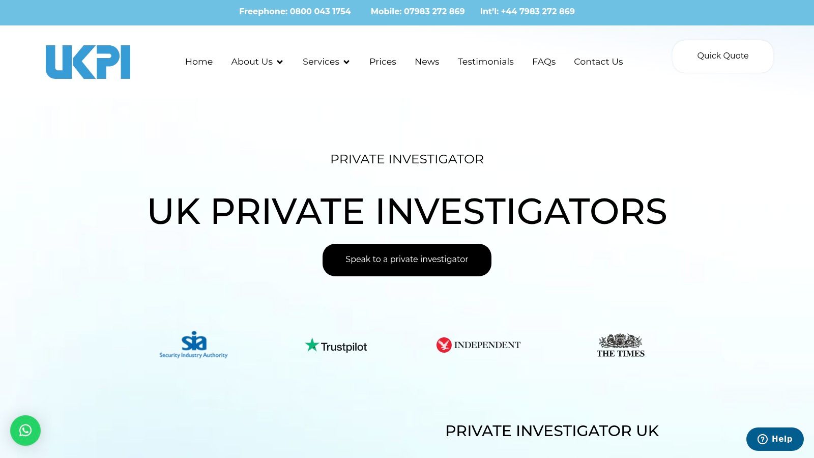 UK Private Investigators