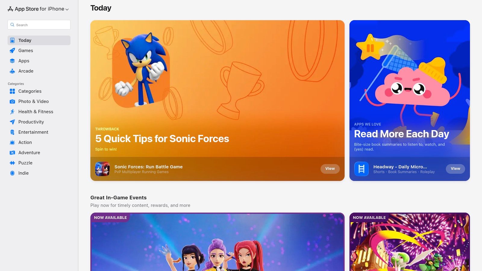 Apple App Store (Productivity for iPad)