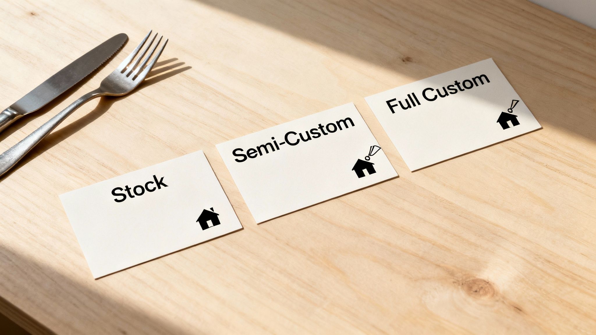 A family happily reviewing home plans with an SEGC project manager.