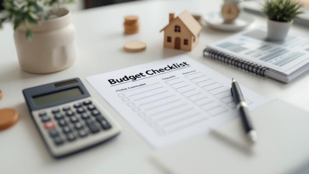 Establish Your Budget and Secure Construction Financing