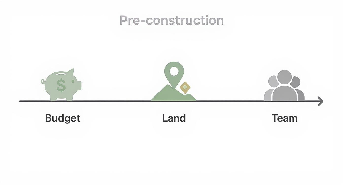 Infographic about new home construction in fayetteville nc