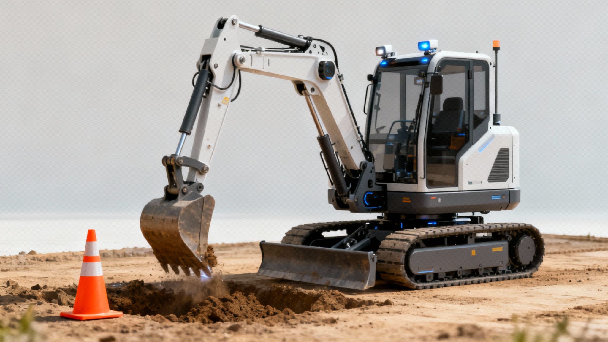 Robotics and Autonomous Construction Equipment