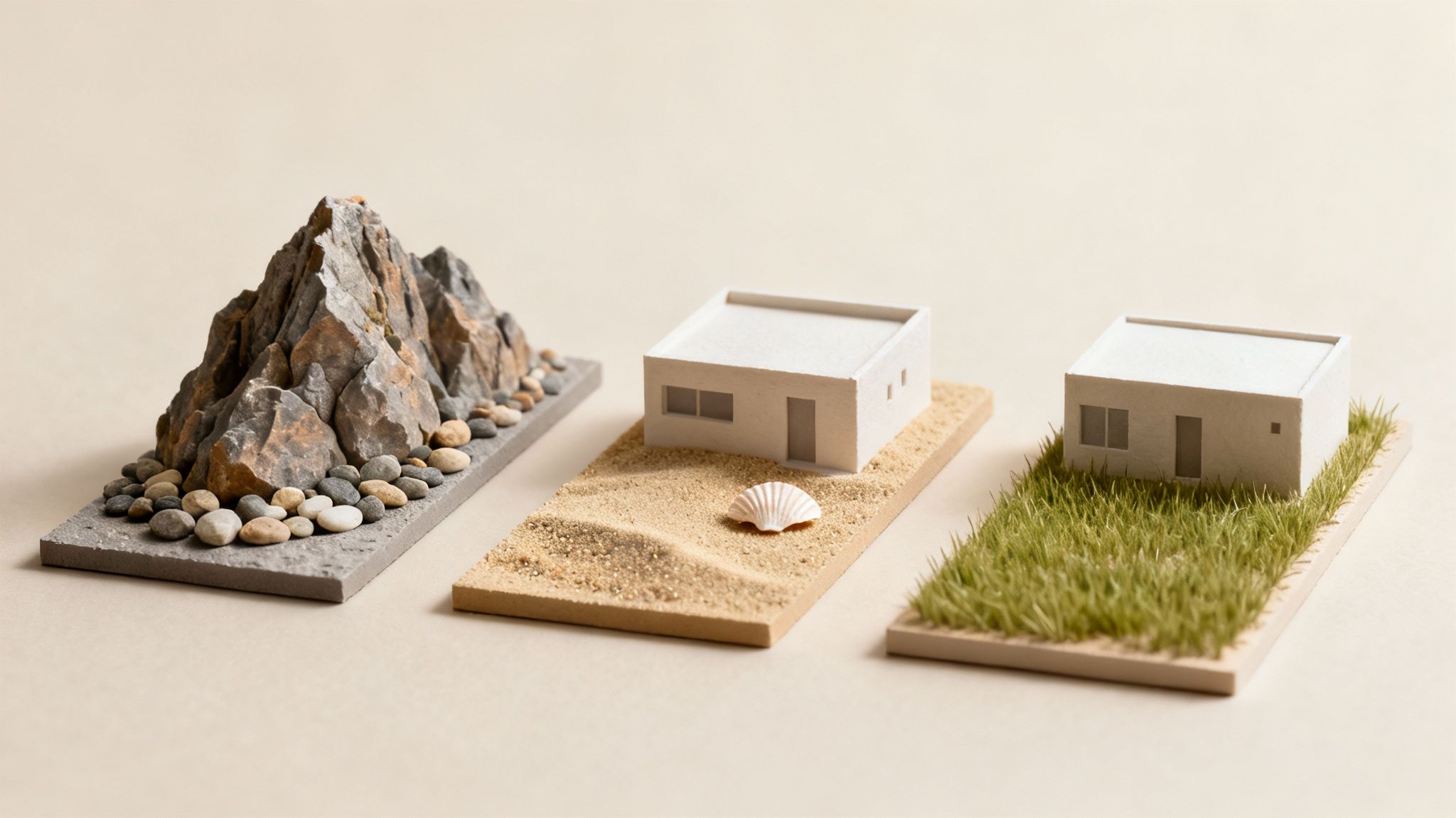 A newly constructed custom home in a beautiful North Carolina landscape.