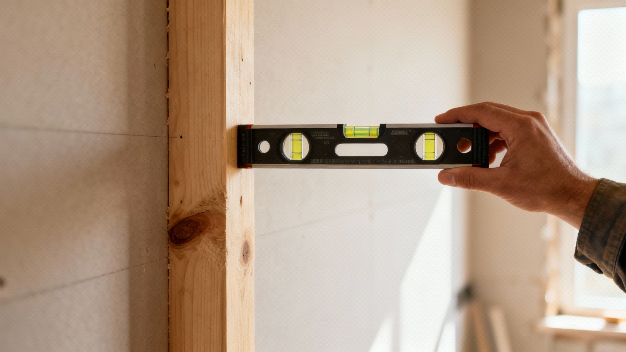 Wall Framing Alignment and Plumb