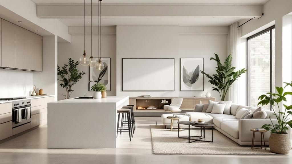 1. Open-Concept Living with Purposeful, Defined Zones