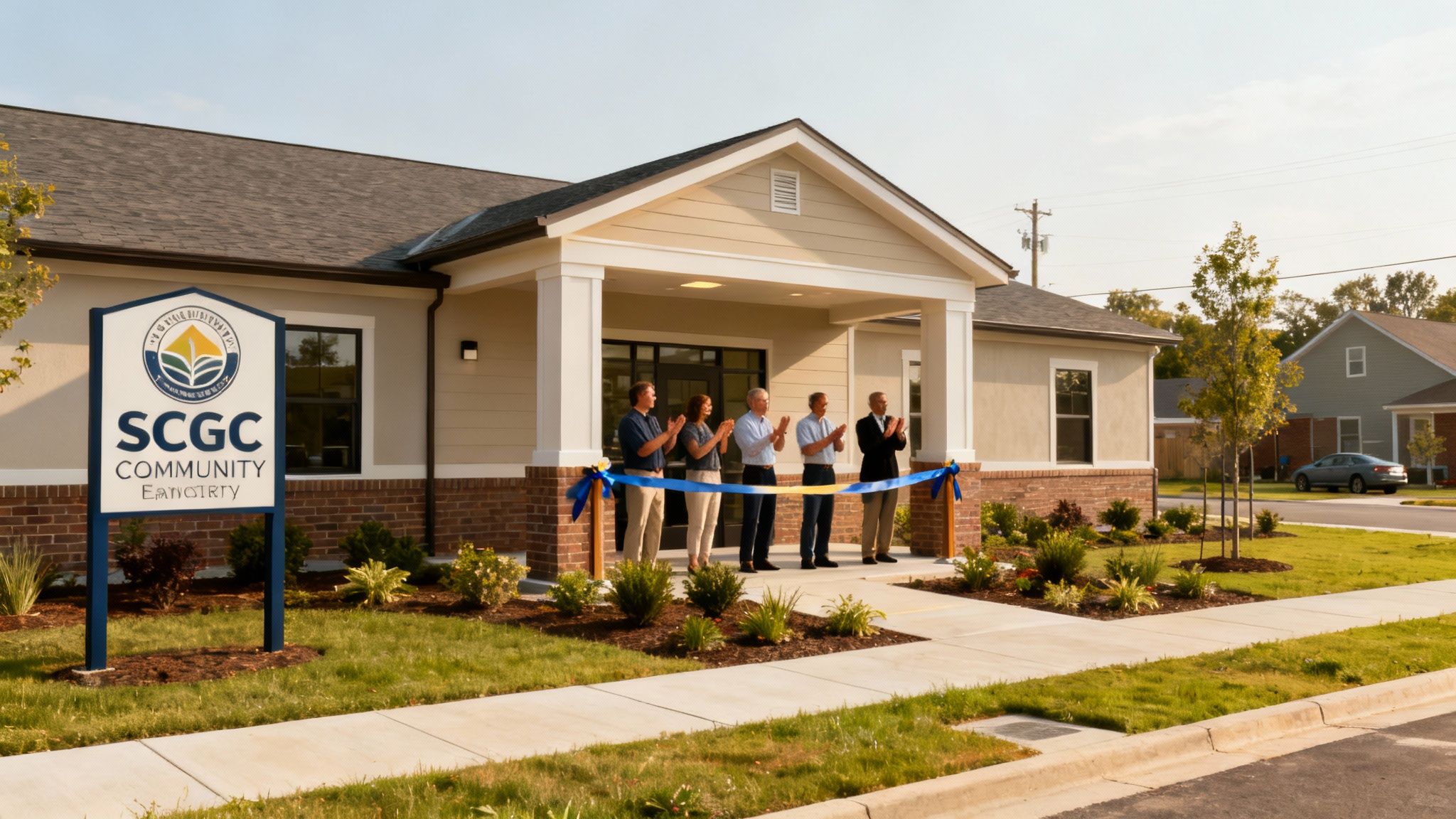 SEGC team working on a commercial construction site in Fayetteville, NC.