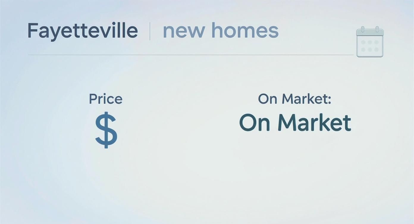 Infographic about fayetteville north carolina new homes