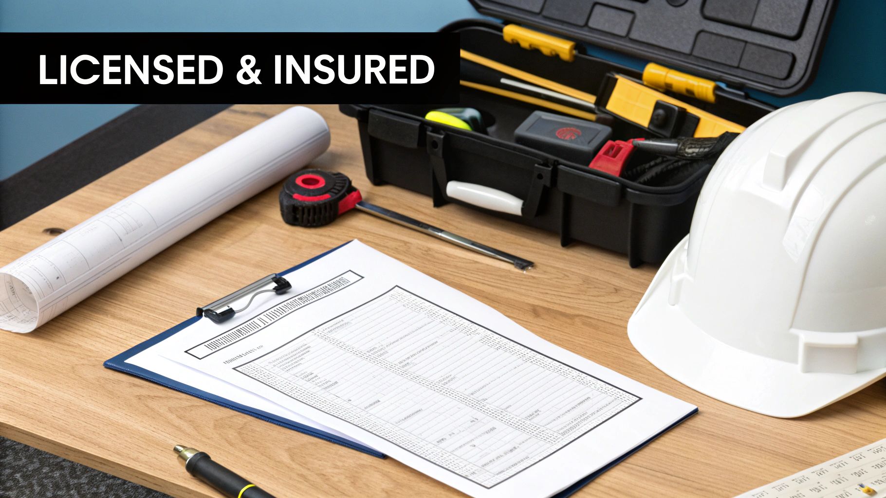 Are you licensed, bonded, and insured?