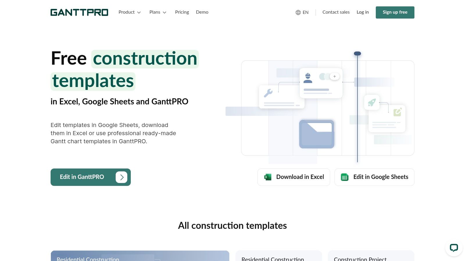 GanttPRO: The Visual Timeline Specialist