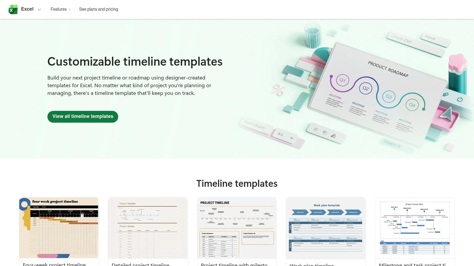 Microsoft Create (official Microsoft templates)