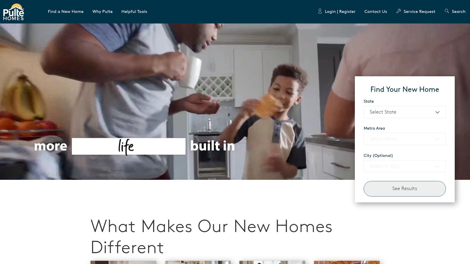 Pulte Homes: The Interactive Design Studio