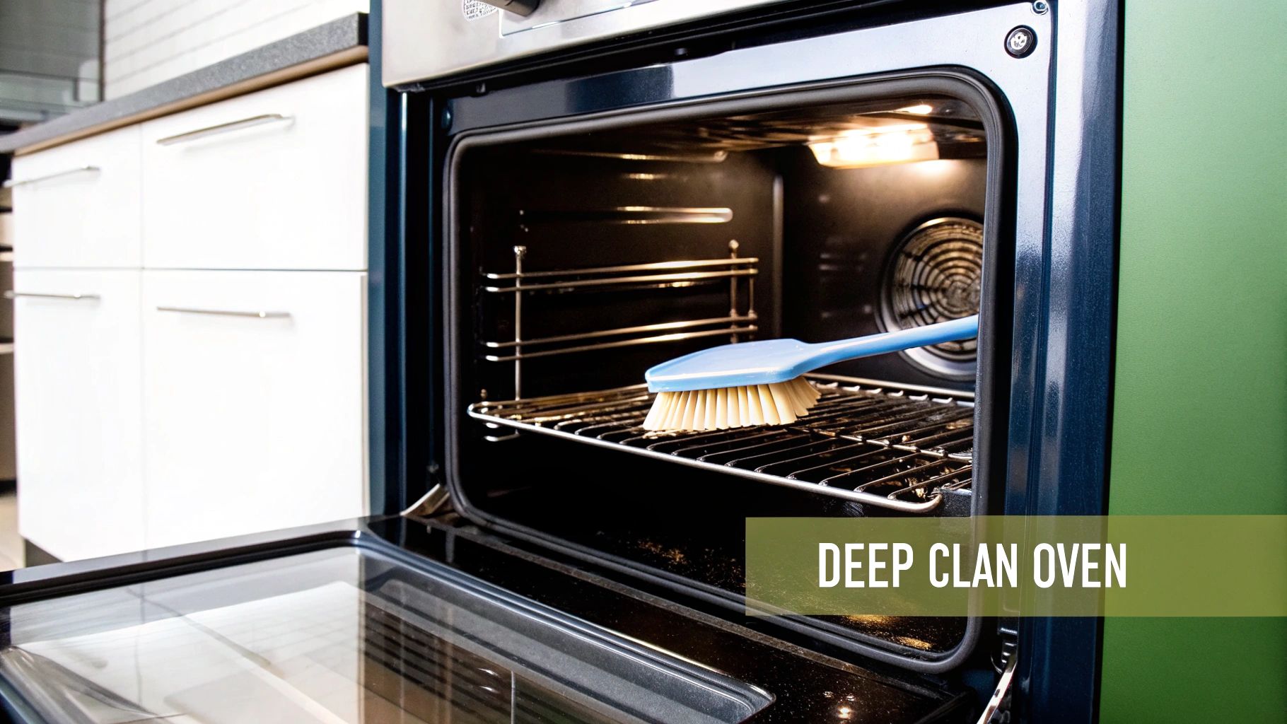 Deep Clean Oven Interior and Exterior