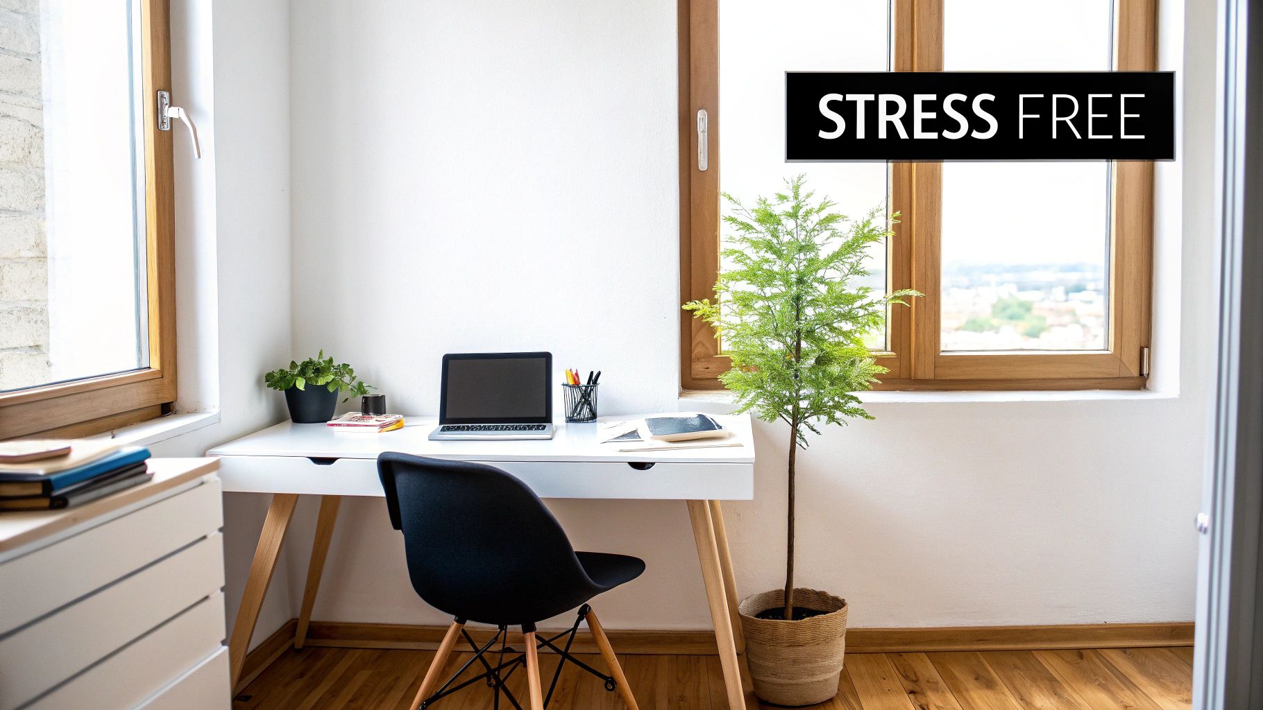 Infographic showing key data about 4. Stress Reduction and Mental Well-being