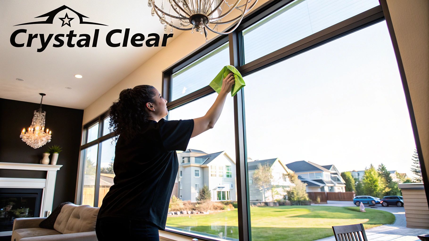 Wash Windows and Clean Light Fixtures