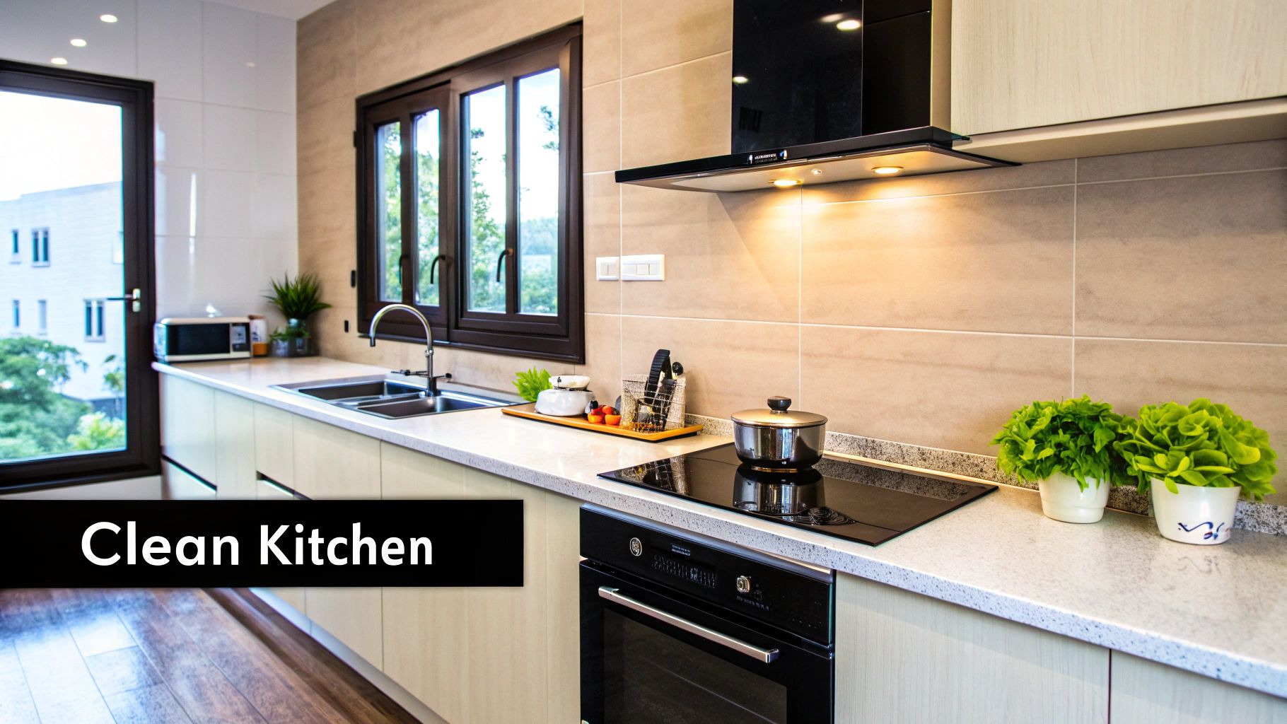 Kitchen Deep Cleaning and Sanitization