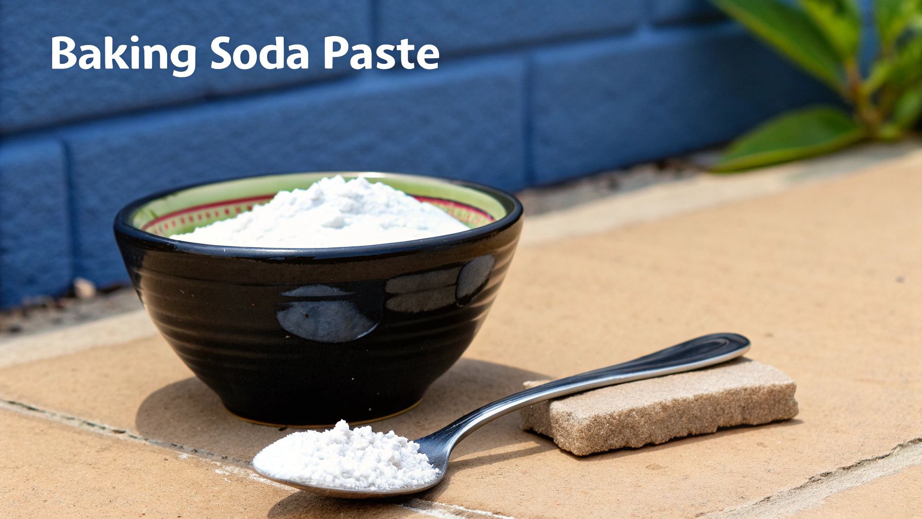 Baking Soda Scrubbing Paste
