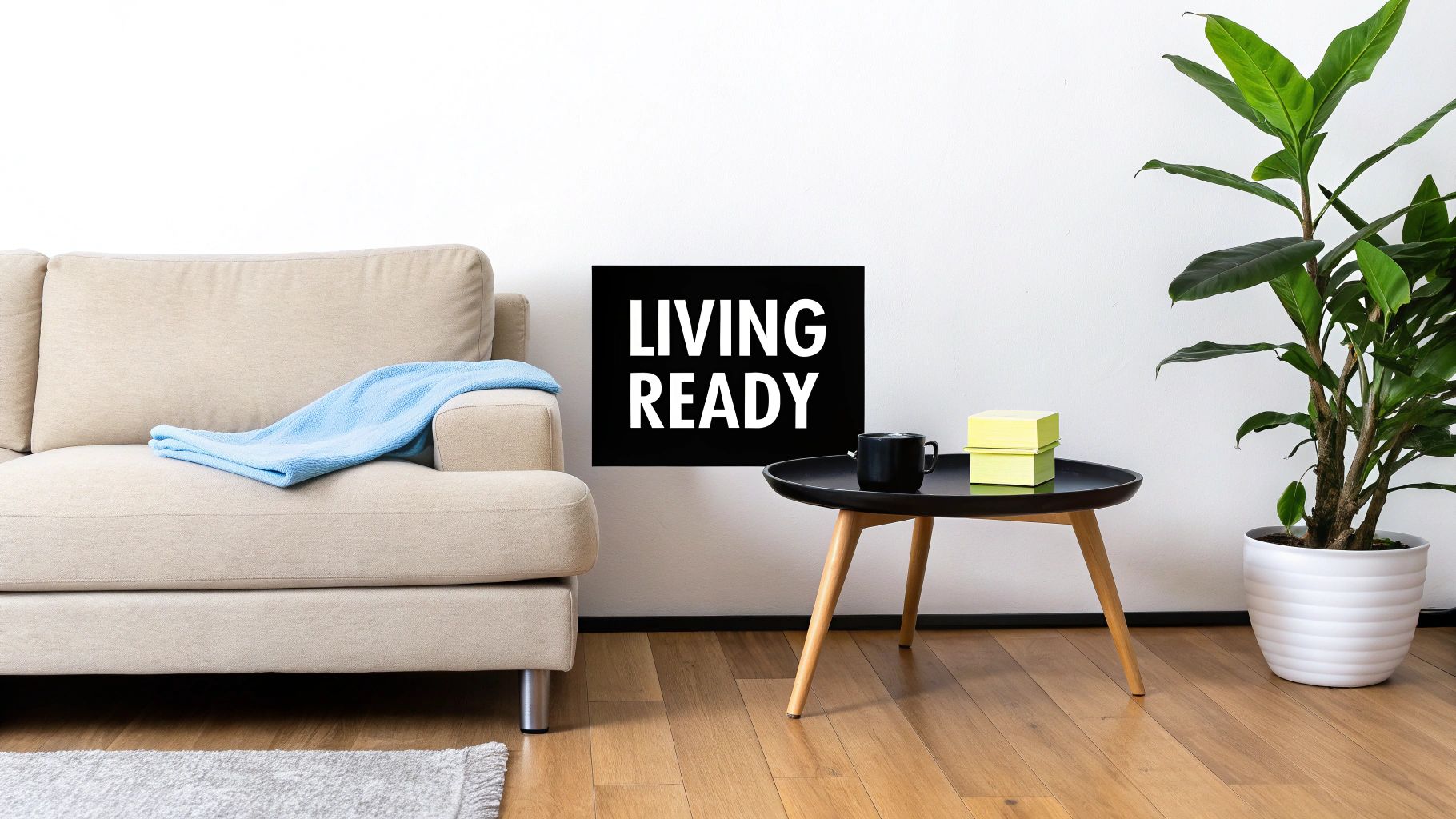 Living Area Organization and Sanitization