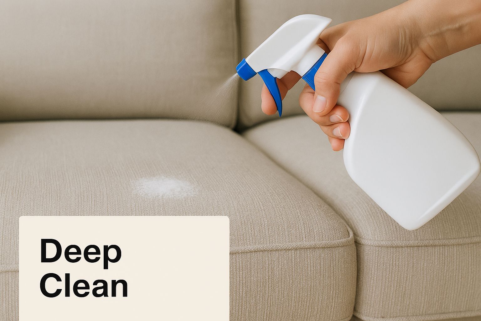 Infographic about how to get pet odors out of couch