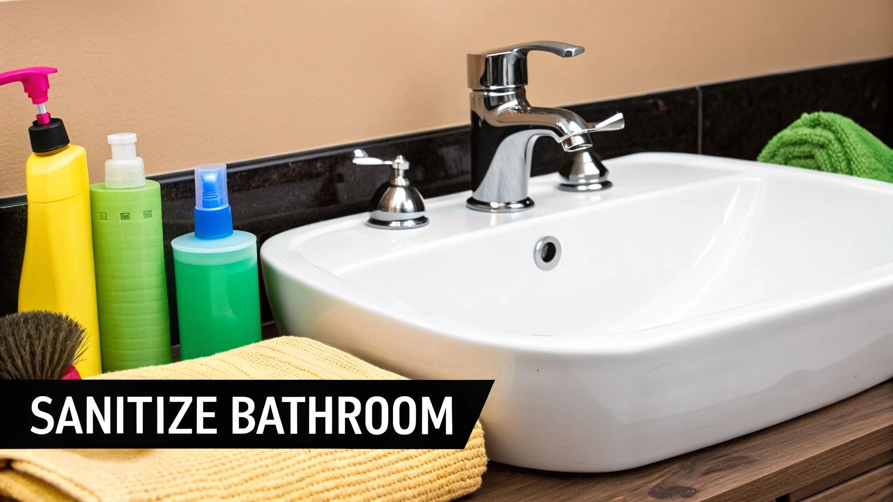 Bathroom Sanitization and Cleaning