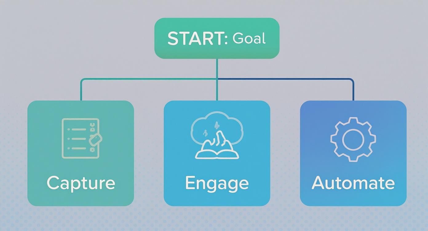Infographic about wordpress lead generation plugins