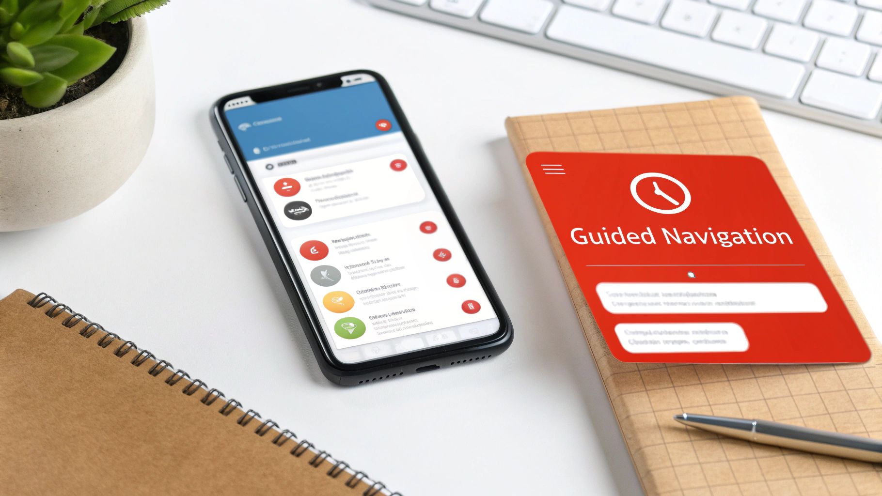 Clear Conversation Flow and Guided Navigation