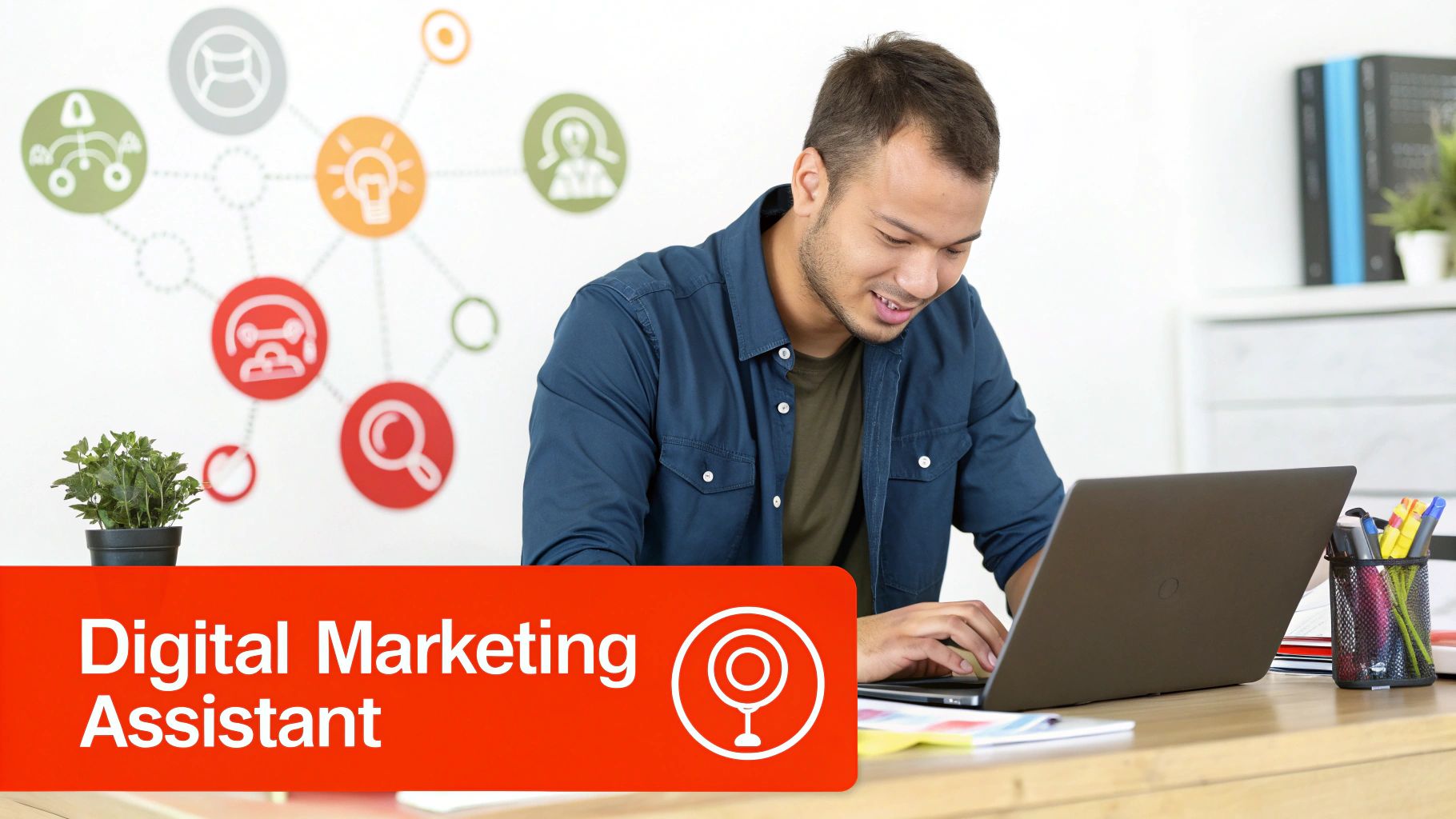 A computer screen showing automated marketing workflows and customer data analysis.