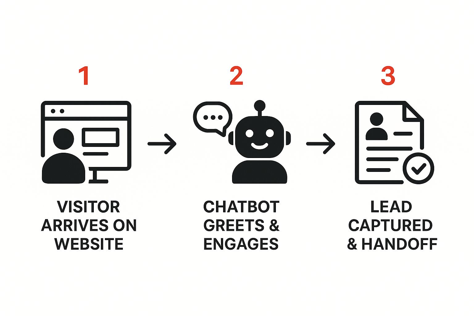 Infographic about chatbot for website