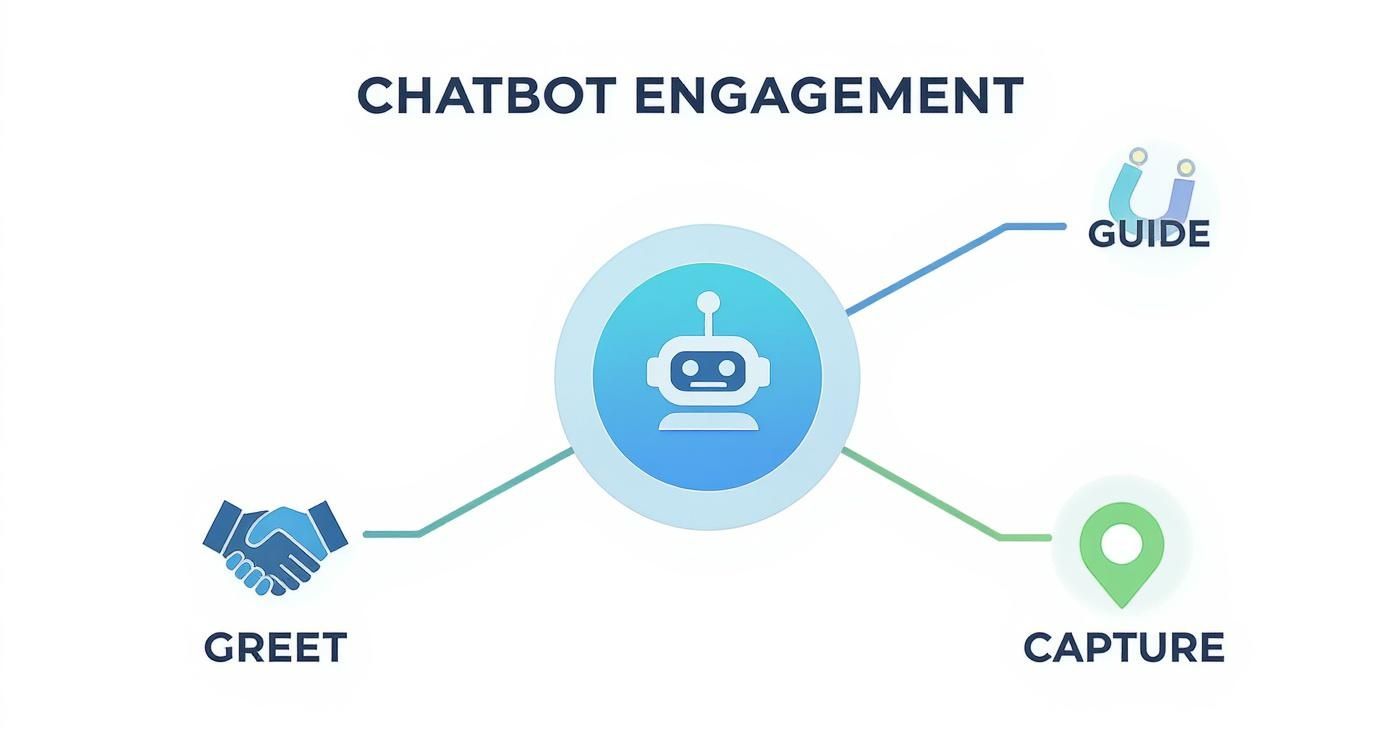 Infographic about chatbots in marketing