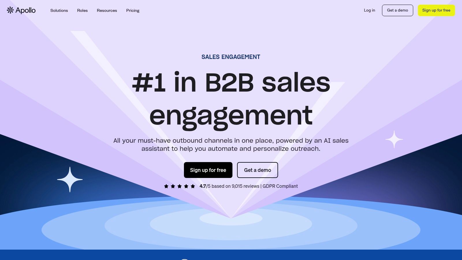 Apollo.io – AI-powered Sales Engagement and Data