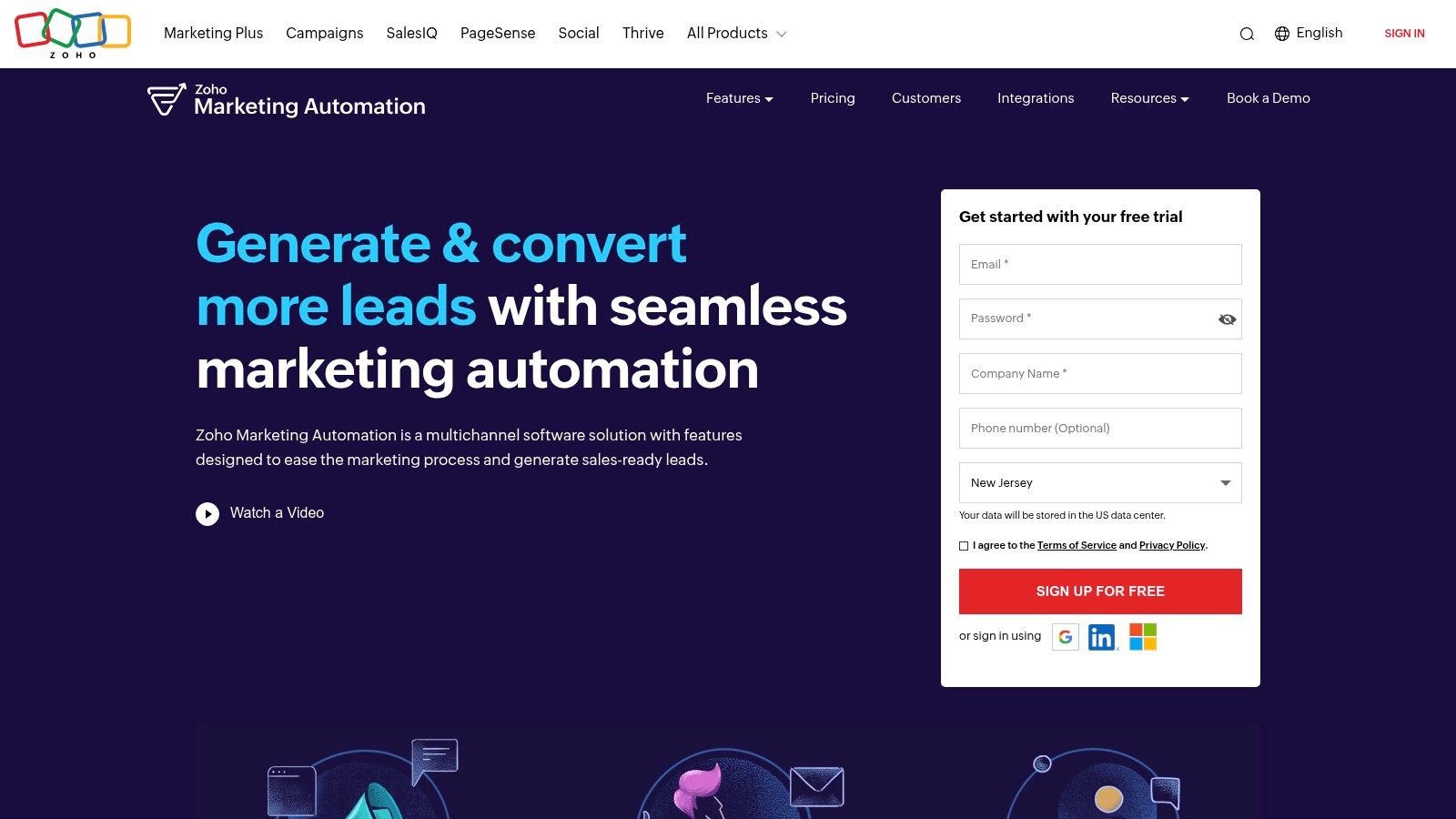 Zoho Marketing Automation