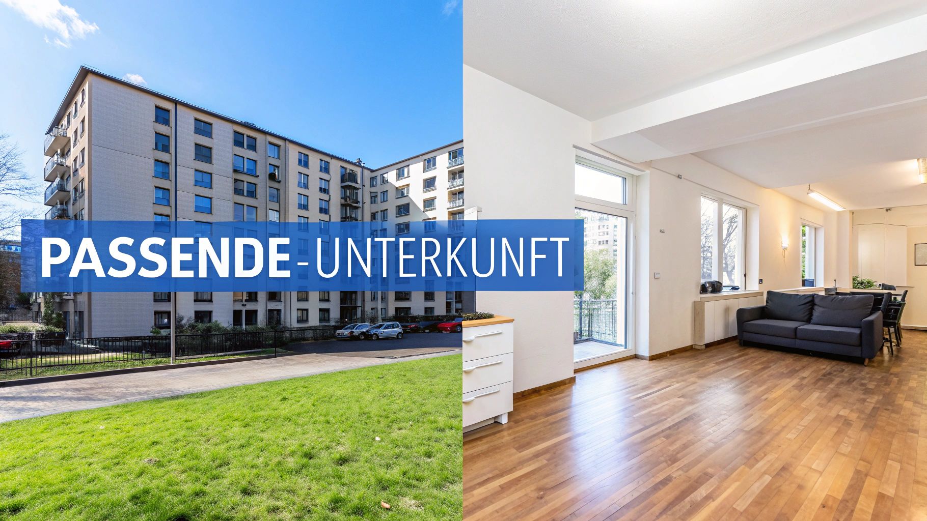 Eine Person blickt auf eine Stadtkarte und plant einen Umzug