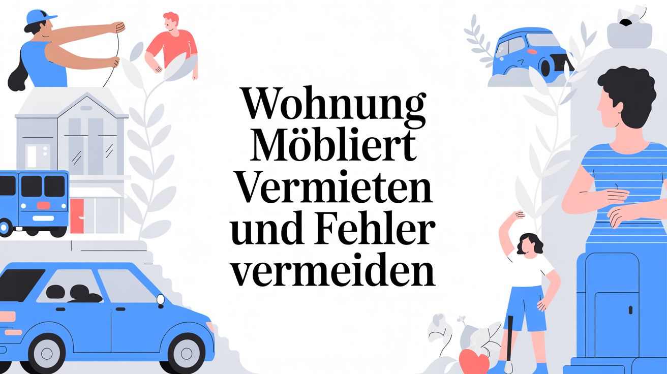 Wohnung möbliert vermieten: So geht es ohne Fehler