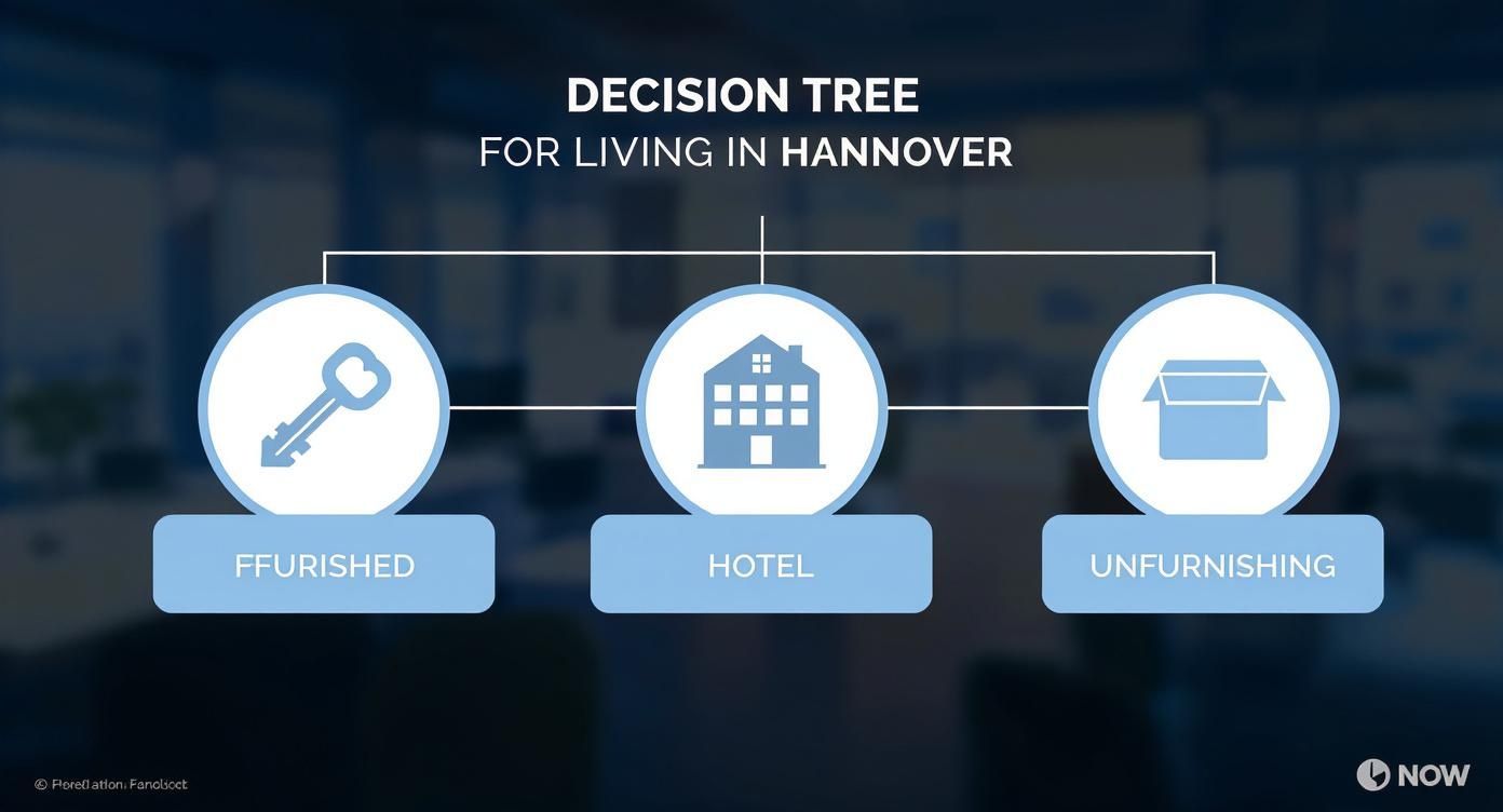 Infographic about möblierte wohnung hannover