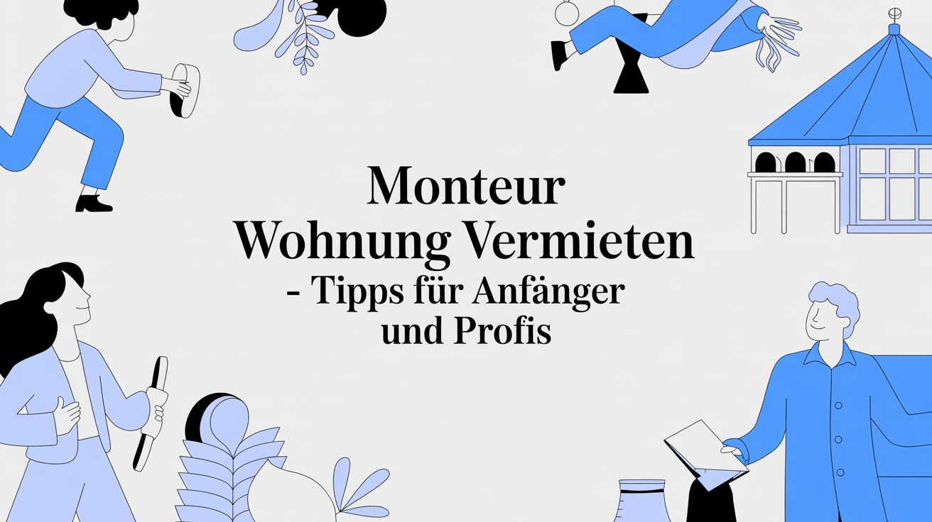 Monteurwohnung vermieten - Tipps für Anfänger und Profis