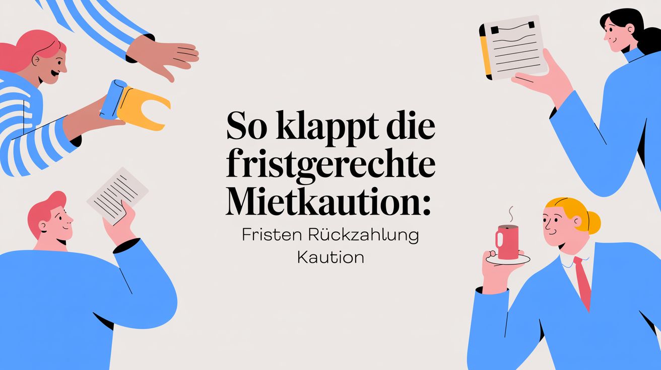Fristen bei der Kautionsrückzahlung: So bekommen Sie Ihr Geld pünktlich zurück