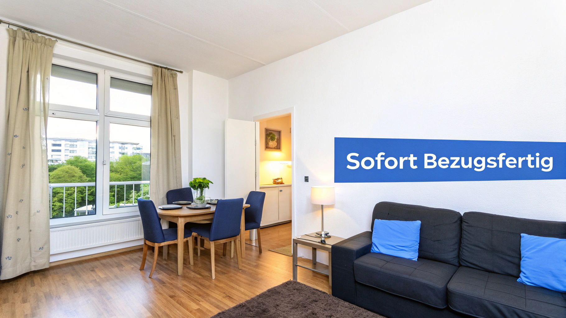 Karte von Hannover mit verschiedenen Stadtteilen, die hervorgehoben sind