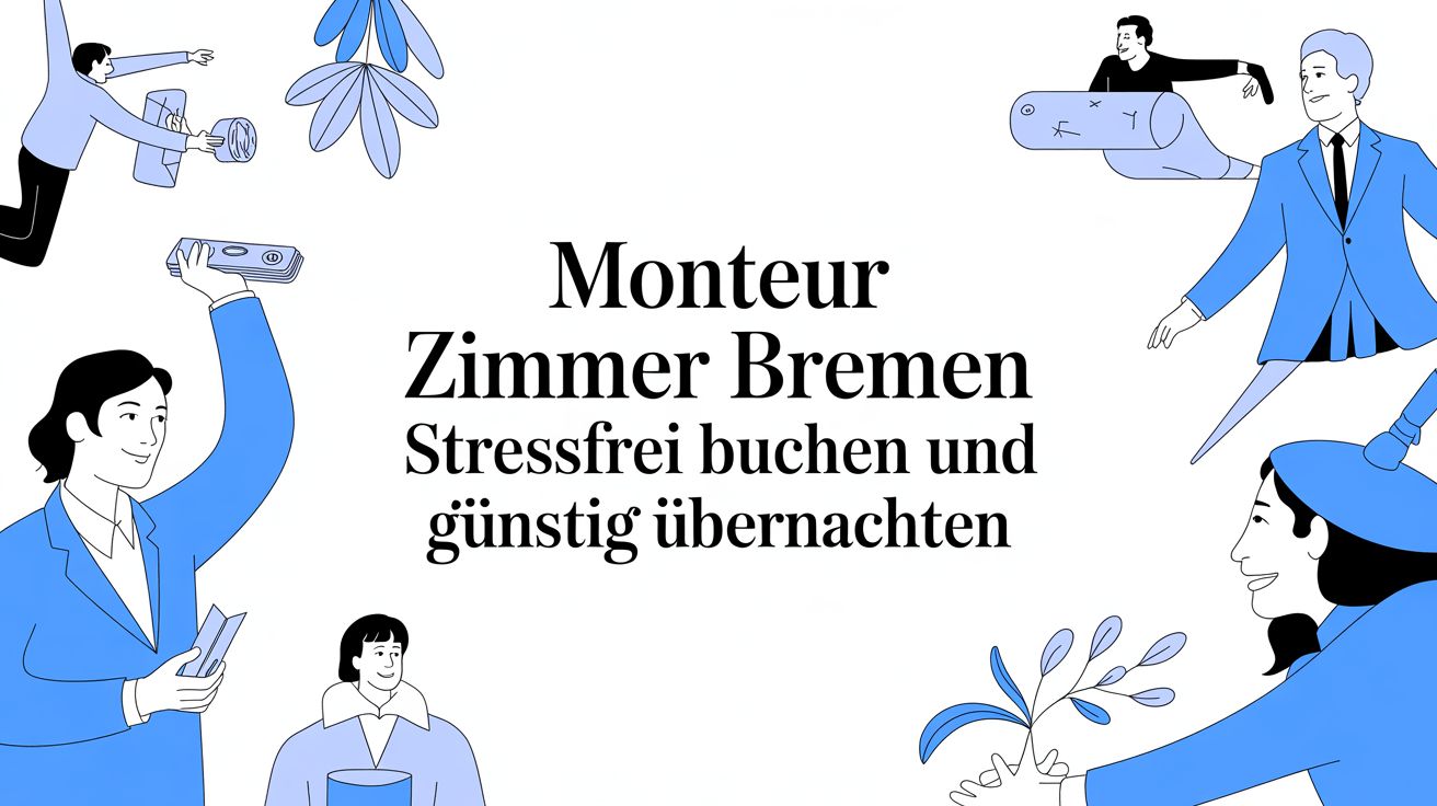 Monteur Zimmer Bremen stressfrei buchen und günstig übernachten
