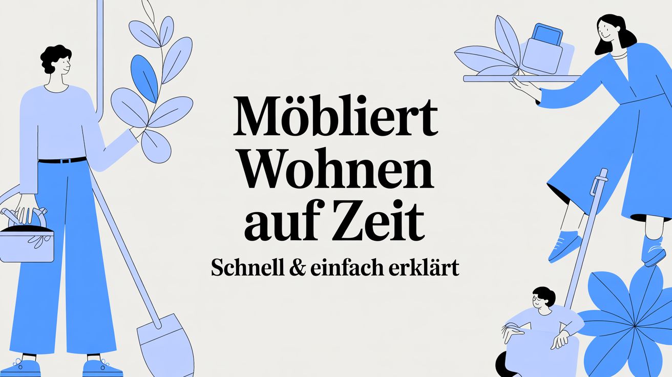 Möbliert wohnen auf Zeit: Schnell & einfach erklärt