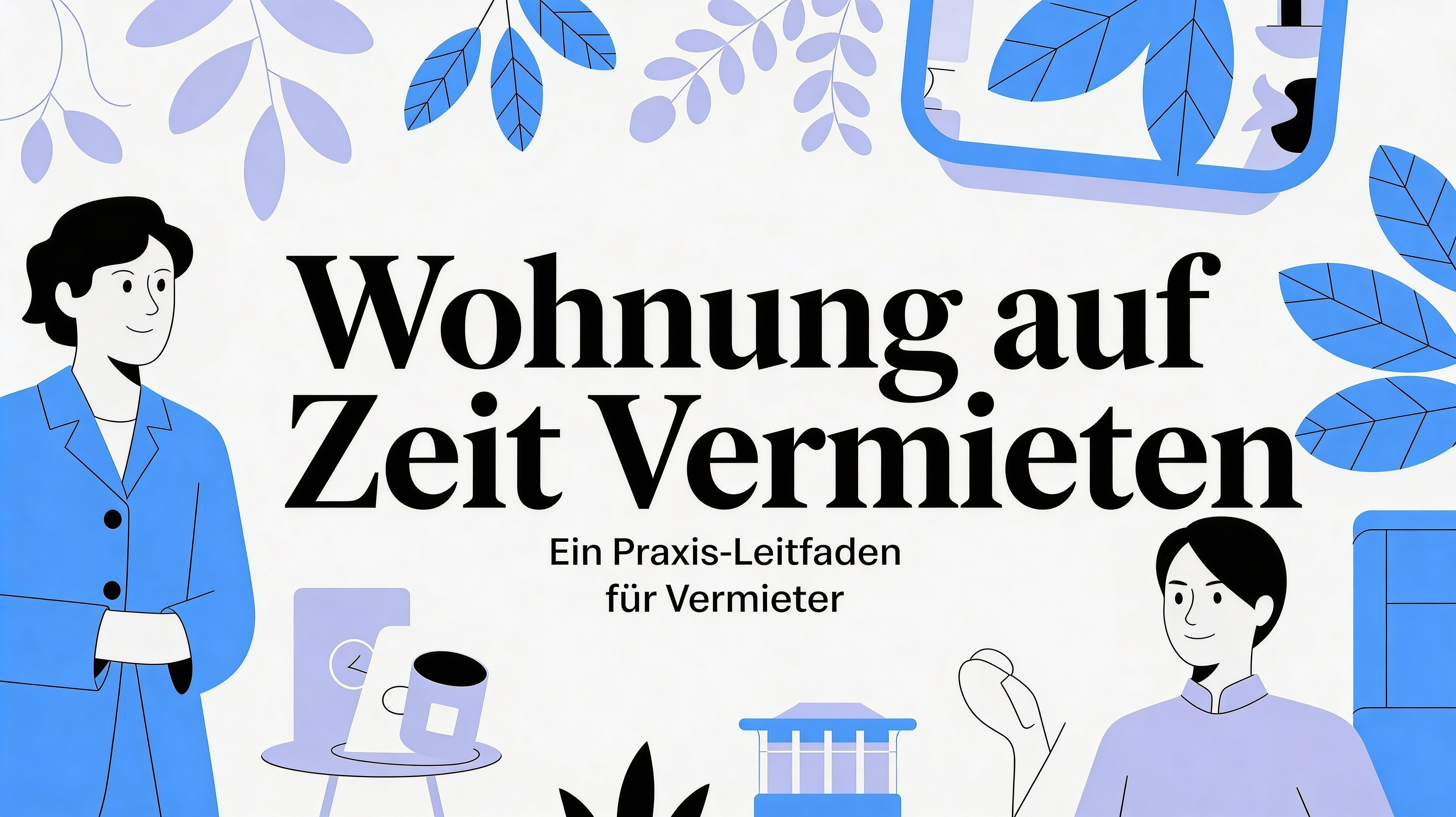 Wohnung auf Zeit vermieten: Ein einfacher Leitfaden für Vermieter