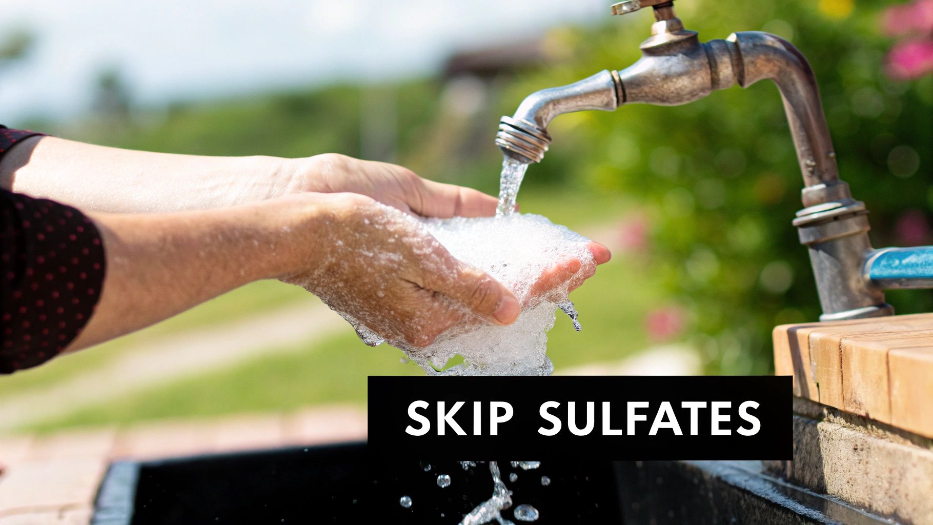Infographic showing key data about Sulfates (Sodium Lauryl Sulfate, Sodium Laureth Sulfate)