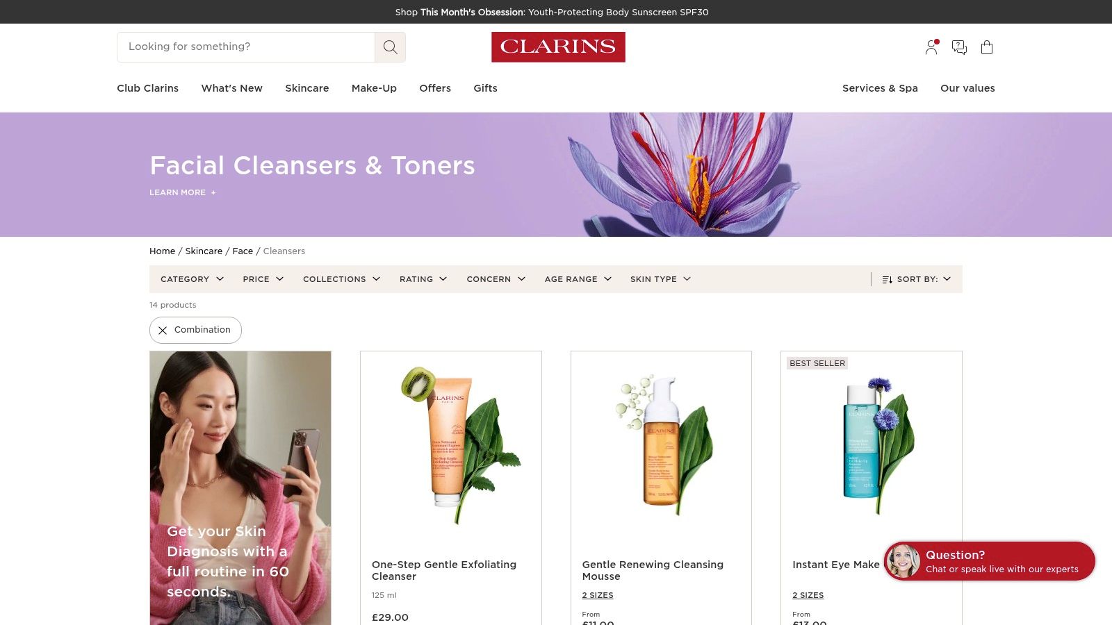 Clarins UK