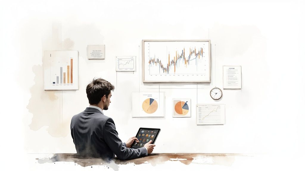 Guide to safe and profitable sports betting 2 A person analyzing a betting site on a laptop, checking security features