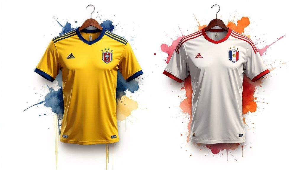 Complete Guide to Sports Betting: Strategies for Success 1 Top-down view of a strategic football planning board